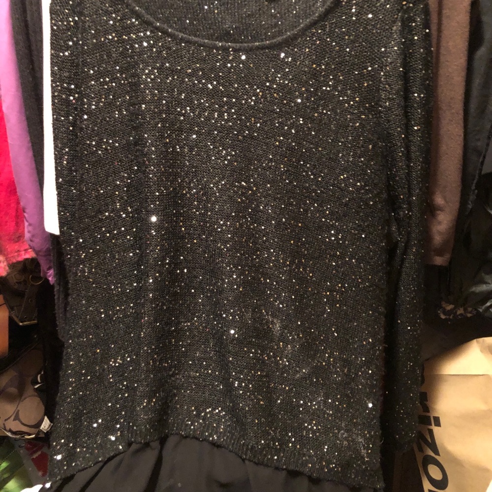 Ladies black blouse